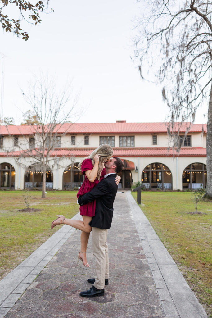 Engagement Session at wakulla springs