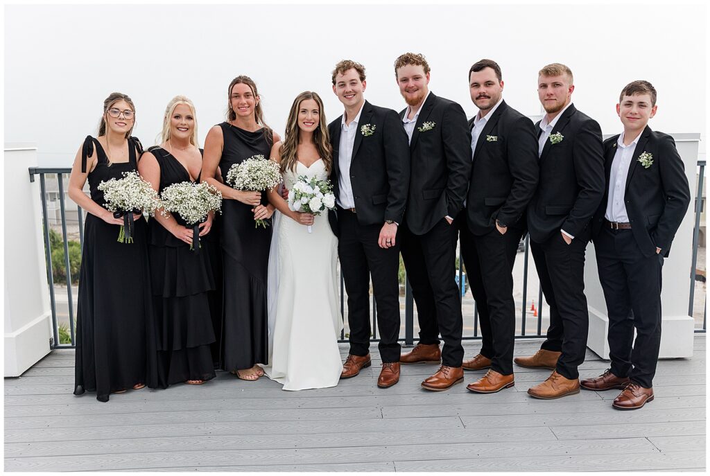 Bridal Party right after ceremony 