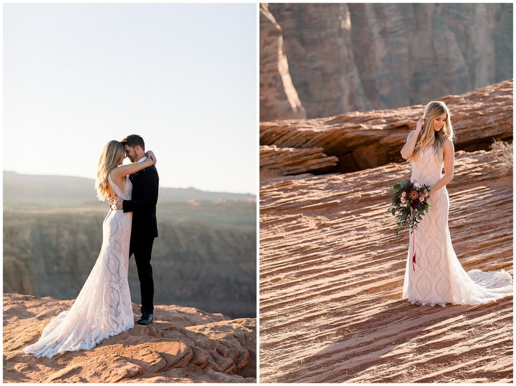 Antelope Canyon & Horseshoe Bend Elopement - Adventure Elopement - Arizona Photographer - Taylor'd Southern Events