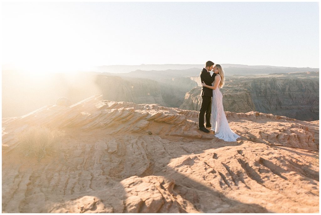 Antelope Canyon & Horseshoe Bend Elopement - Adventure Elopement - Arizona Photographer - Taylor'd Southern Events