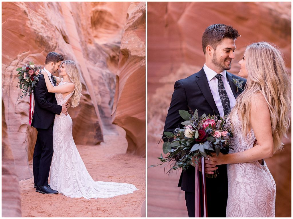 Antelope Canyon & Horseshoe Bend Elopement - Adventure Elopement - Arizona Photographer - Taylor'd Southern Events