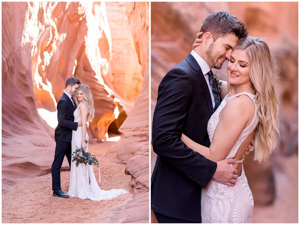 Antelope Canyon & Horseshoe Bend Elopement - Adventure Elopement - Arizona Photographer - Taylor'd Southern Events