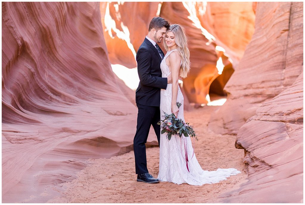 Antelope Canyon & Horseshoe Bend Elopement - Adventure Elopement - Arizona Photographer - Taylor'd Southern Events