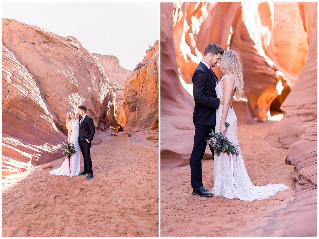 Antelope Canyon & Horseshoe Bend Elopement - Adventure Elopement - Arizona Photographer - Taylor'd Southern Events