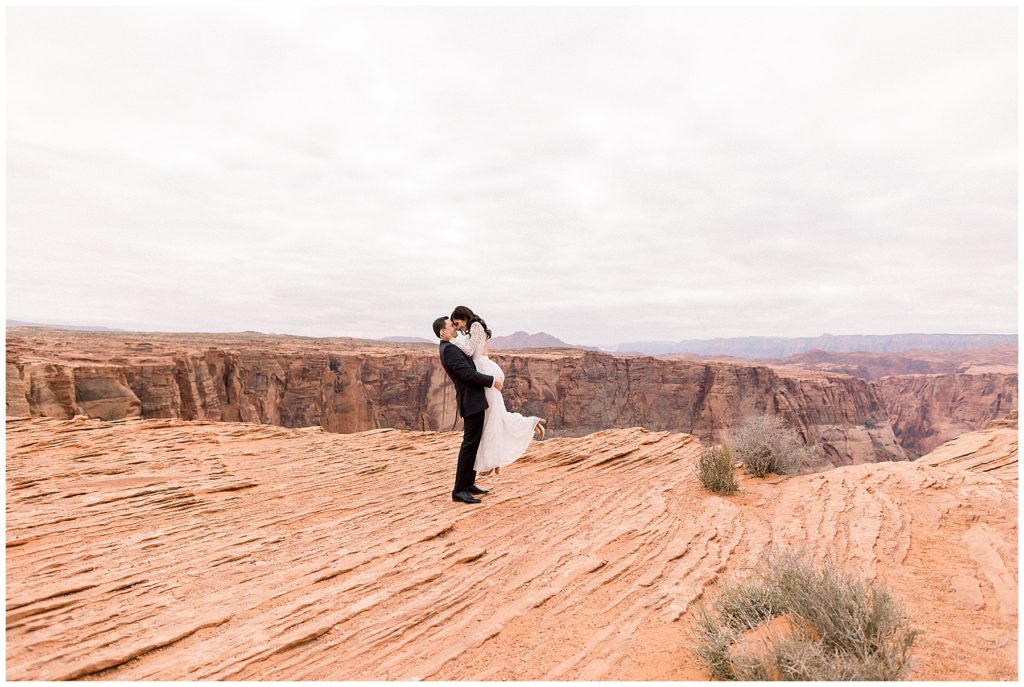 Horseshoe Bend Engagement Session - Arizona - Elopement Photographer