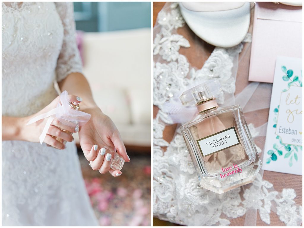 The bride wore victoria's secret perfume | Taylor'd Southern Events | Maryland Wedding Photographer