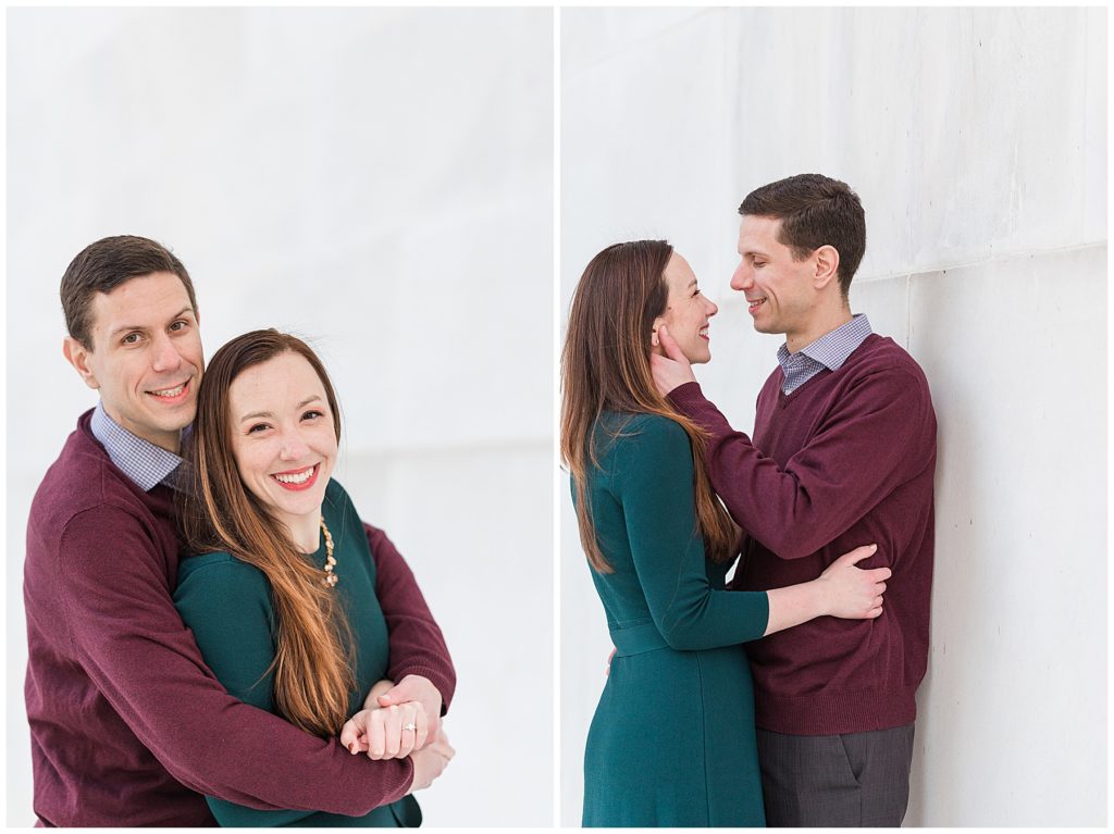 Lincoln Memorial Sunrise Engagement Session | Taylord Southern Events Photography | DMV Wedding Photographer