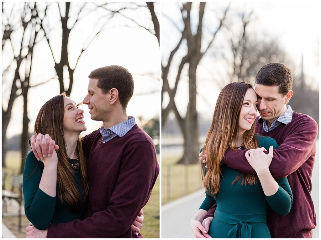 Lincoln Memorial Sunrise Engagement Session | Taylord Southern Events Photography | DMV Wedding Photographer